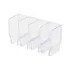 Estante de Almacenamiento Multifuncional para Montar en la Pared Soporte para Pasta de Dientes sin Perforaciones para Baño Estante de Almacenamiento para Limpiador Facial Divisor Escurridor Fijador