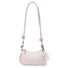 Bolso de hombro de moda, bolso cruzado casual de nicho, bolso cuadrado pequeño simple de moda versión coreana 2026, bolso de axila