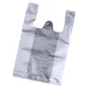 2026 Nuevo Modelo Bolsas de Basura Desechables Transparentes Bolsas Comerciales Bolsas Domésticas Tipo Chaleco Portátiles Convenientes Bolsas de Basura Fáciles de Transportar