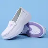 Sapatos Prontos para Enfermeiras Femininos, Amortecimento a Ar, Sola Macia, Respiráveis, Confortáveis e Versáteis, Sapatos de Trabalho para Hospital, Atacado Transfronteiriço de Outono, Dropshipping