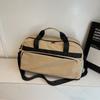 Bolsa de Viagem Feminina Mochila Leve Bolsa de Viagem Mala de Viagem Masculina Bolsa de Cosméticos de Grande Capacidade Expansível Separação Seco e Molhado Bolsa de Ginástica