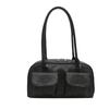 2025 Primavera Nova Chegada Nicho Bolsa de Axila Feminina Grande Capacidade Retro Simples Bolsa de Viagem Bolsa de Ombro da Moda