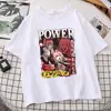 Riman Chainsaw Man Ma Chima Casual Animação Nova Camiseta Estampada Verão Manga Curta anime transfronteiriça para estudantes