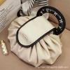[Explosões de som de agitação] Bolsa de maquiagem preguiçosa Bolsa de armazenamento de cosméticos portátil de grande capacidade para mulheres Bolsa de lavagem com cordão à prova d'água