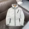 Estilo Nuevo Otoño/Invierno Unisex Estilo Casual para Exteriores Diseño con Capucha Forro de Polar Cortavientos 13172
