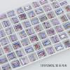 Dongzhou Crystal 8*6mm Pequeños Diamantes de Imitación para Uñas Hielo Azucarado Súper Brillantes Diamantes de Imitación de Vidrio K9 Decoraciones de Uñas Coloridas Diamantes de Imitación con Punta Inferior Venta al por Mayor