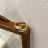 Anillo Cruz Combinable para Hombre y Mujer, Moderno, Vintage, Estilo Europeo y Americano Antiguo, Anillo de Dedo con Abertura Ajustable, Moderno, Cool, Repujado