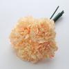 Buquê de Cravo Artificial, Buquê de Flores Artificiais de Seda, Arranjo Floral Estilo Europeu, Decoração de Casa, Buquê de Mão, Arte Floral para Casamento
