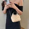 Bolso de Cadena de Lujo Ligero Coreano Modelo Nuevo 2026 para Viajes Diarios, Estilo de Nicho de Verano, Gran Capacidad, Bolso de Hombro Pequeño con Lentejuelas, Bolso Cruzado Versátil para Mujer