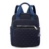 Mochila Nueva 2022 Mochila de Nailon Bolso Europeo y Americano Bolso de Mujer Hilo de Bordado de Diamante Bolso Cuadrado Pequeño de Hombro para Estudiante Universitaria
