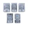 Molde de Silicona DIY Oso de Resina de Cristal Espejo Superman Alce Bebé Durmiendo Pato Amarillo Pequeño Unicornio 3D