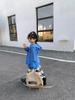 Sudadera con capucha de estilo nuevo para primavera y otoño de 2026 para niños, Sudadera fina de manga larga con retazos estilo coreano, Ropa casual japonesa para niños