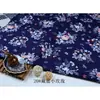 Tela de Gasa Estampada, Tela de Gasa Opaca para Cortinas, Tops Frescos de Primavera y Verano, Vestidos, Ropa con Flores Grandes, Leidezhu