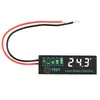 Luz indicadora LED DC7-55V, display de voltagem e nível da bateria, adequada para baterias de chumbo-ácido/baterias de lítio