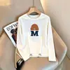 Bestseller de Almacén Lightning Marca de Moda Camiseta de Manga Larga para Mujer 2026 Otoño Invierno Holgada Gato Versátil Top de Pareja Transfronterizo Comercio Exterior