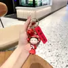 Exame de Vestibular vamos lá chaveiro de texto inspirador Exame de Admissão ao Ensino Médio desenho animado fofo presente para novos alunos formatura mochila pequeno pingente