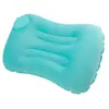 Almohada inflable en forma de U, automática, portátil, para viajes, cuello, avión, viajes al aire libre, Sanbao