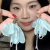 ¡Hermoso! Pendientes Brillantes y Coloridos de Primavera y Verano para Compartir, Adecuados para Viajes y Vacaciones, Pendientes de Botón Bohemios Súper Fotogénicos