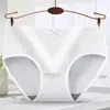 Nova Calcinha Feminina de Cintura Média Calcinha Doce com Laço para Menina Calcinha Feminina Respirável Calcinha Triângulo Estilo Transfronteiriço