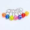 Llavero colgante de tenis de 2 cm llavero de tenis casual regalo llavero de tenis de moda llaveros de tenis al por mayor manualidades