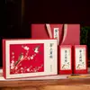 Jiugongge 2026 nuevo modelo caja de embalaje para té negro, caja de regalo vacía, lata de té personalizada de media libra, caja vacía Jinjunmei Dianhong