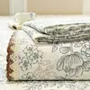 Sábana de cama estilo nuevo 2026 con estampado de hilo de rizo y ribete de encaje, pieza única, adecuada para dormitorio y habitación, universal para todas las estaciones, sábana de cama fresca estilo ins