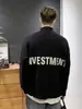 Directo de Fábrica Otoño/Invierno con Capucha para Hombre Cremallera Tejido Tendencia Nuevo Estilo Versátil Moda Chaqueta Cardigan Tejido Hombre