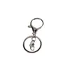 Broche Redondo de Dragón Colgante de Langosta Cadena Metálica de Cuatro Secciones Ferretería para Manualidades Cadena de Figura de Ocho Llavero Broche de Muñeca Juego de Tres Piezas Accesorios