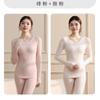 Conjunto de Ropa Interior Térmica de Otoño para Mujer, Sin Costuras, Cálido, Moldeador del Cuerpo, Capa Base Superior e Inferior, Nuevo Estilo para Otoño e Invierno