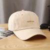 Ins Gorra con Letra para Mujer Estilo Japonés Celebridad de Internet Suave Superior Gorra de Béisbol Tendencia Estilo Coreano Casual Versátil para Todo Cara Ducha Sombrero Pequeño
