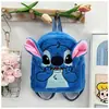 Comercio Exterior Nueva Caricatura Kuso Bolso de Hombro Azul Rosa Mochila de Muñeca Orejona Bolsa Escolar para Mujeres