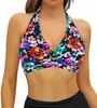 [Top Individual] Sujetador Push-Up Europeo y Americano 2025 para Mujer Estilo Bikini de Halter con Lazo Transfronterizo