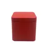 En Stock 70 Latas Cuadradas de Hoja de Lata, Empaque de Alimentos Sellado, Mini Latas Metálicas para Té, Latas de Degustación, Selladas y Conservan la Frescura