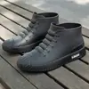 Botas de Chuva para Homens e Mulheres, Sapatos Impermeáveis Casuais Versáteis de Cano Curto, Aveludados, Quentes, Antiderrapantes, Resistentes ao Desgaste, Botas de Chuva Leves para Uso Externo