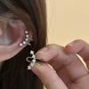 Clip para oreja estilo coreano sin agujero sentido de alta gama nicho estilo frío exquisito distintivo aretes combinables borla mariposa clip para oreja de mujer