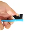 Cepillo Multifuncional para Cejas, Cepillo para Cejas de Aguja de Acero de Doble Punta, Cepillo para Barba y Cabello, Peine para Cabello de Doble Uso Estilo Cepillo de Dientes Multicolor para Teñido del Cabello