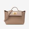 Bolsa Feminina 2025 Verão Nova Lichia Dumpling Bag Bolsa de Ombro Transversal Feminina Versátil Bolsa Kelly Asas para Mulheres