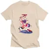 Camiseta com Estampa de Anime Helluva Funko Pop Kawaii Algodão Europeu e Americano
