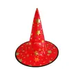 Sombrero de Bruja para Baile de Graduación de Halloween Espectáculo Navideño en Escenario Accesorios de Mascarada Venta al por Mayor Combinar Vestido