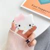 Suporte de celular borboleta com glitter para coração de menina artefato de brincar de perseguir sapatos de saia de dança baleia tipo bolsa de ar para capa de celular