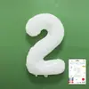 Venta al por mayor estilo INS comercio electrónico transfronterizo 16 pulgadas Exquisitamente empaquetado digital empaque individual de tarjeta de papel globos de papel de aluminio, versión delgada americana
