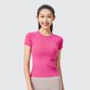 Nueva Camiseta de Manga Corta de Yoga para Mujer, Top Deportivo de Secado Rápido para Fitness, Ajuste Ceñido para Running, Entrenamiento, Ropa de Yoga, Cómoda