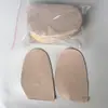 Plantilla de Piel de Cerdo Media con Látex, Antideslizante, Absorbente de Sudor, Almohadilla Transpirable para el Antepié, Plantilla de Protección para Pies Anti-Olor