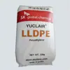 Película soplada LLDPE Corea SK extrusión copolímero de alta transparencia FE149M para película mixta