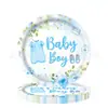 Novo Bebê Menino e Menina Desenho Animado Aniversário Infantil Chá de Bebê Decoração Suprimentos Mesa Arranjo Conjunto