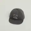 Gorro para bebé infantil primavera y otoño algodón fino niño niña bebé niños gorra de visera oso de dibujos animados lindo