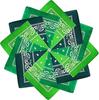 Lenço Quadrado Bandana Lenço de Cabeça de Algodão Flor de Castanha Dança de Rua Cultural e Criativo Presentes Presentes Impressão de Logo Personalizado Algodão