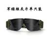 Gafas tácticas X800 de tres lentes para exteriores, para aficionados al ejército, equipo CS a prueba de explosiones y resistente a impactos.