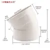 Codo Desplazado Micro-Offset de PVC Curva Desplazada 110 11.25 Grados 15 Grados 22.5 Grados 30 Grados Accesorios para Tuberías de Alcantarillado