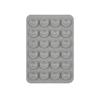 Venda Quente Transfronteiriça 24 Quadrados Ventosas de Silicone de Lado Único para Celular 80*55cm Adesivo Traseiro Antiderrapante para Celular 24 Ventosas
